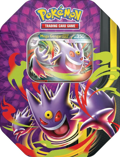 Pokemon Miscellaneous Cards & Products Mega Moonlit Tin [Mega Gengar ex]