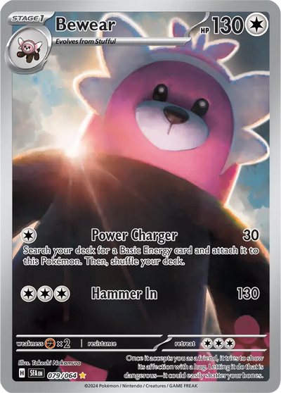 Pokemon Shrouded Fable Bewear #079