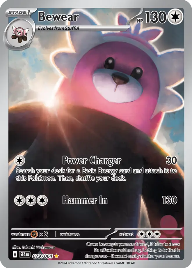 Pokemon Shrouded Fable Bewear #079