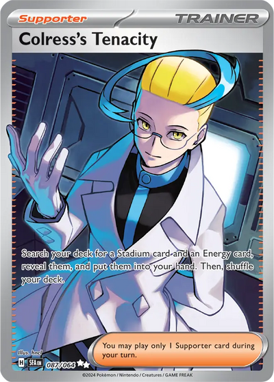 Pokemon Shrouded Fable Colress's Tenacity #087