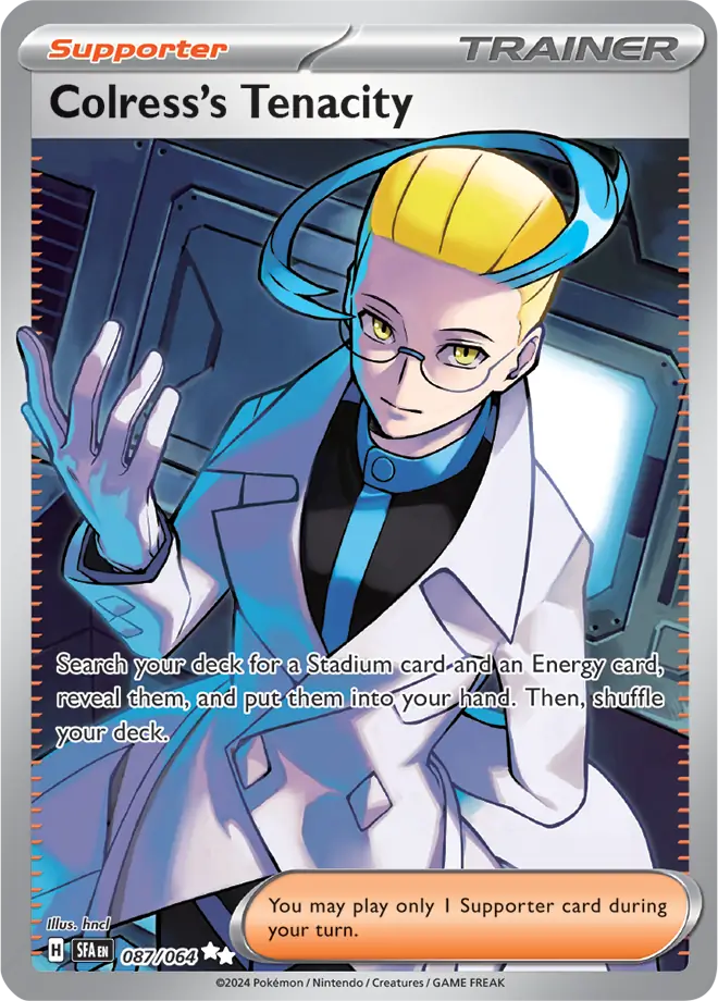 Pokemon Shrouded Fable Colress's Tenacity #087