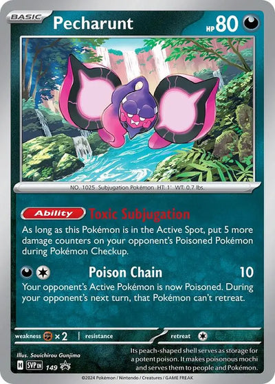 Pokemon Scarlet & Violet Promos Pecharunt #149
