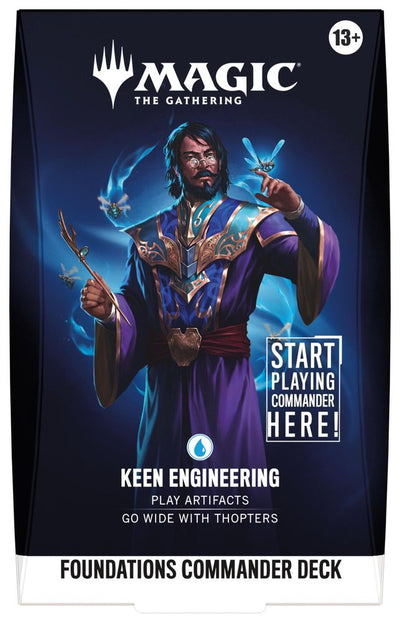 Magic The Gathering Commander: Foundations Foundations Commander Deck - Keen Engineering