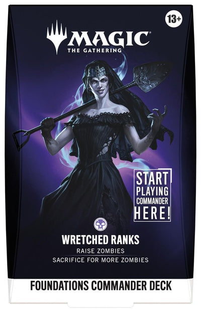 Magic The Gathering Commander: Foundations Foundations Commander Deck - Wretched Ranks