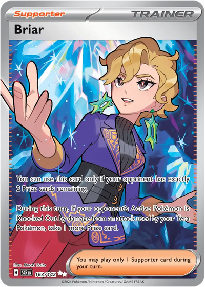 Pokemon Stellar Crown Briar #163