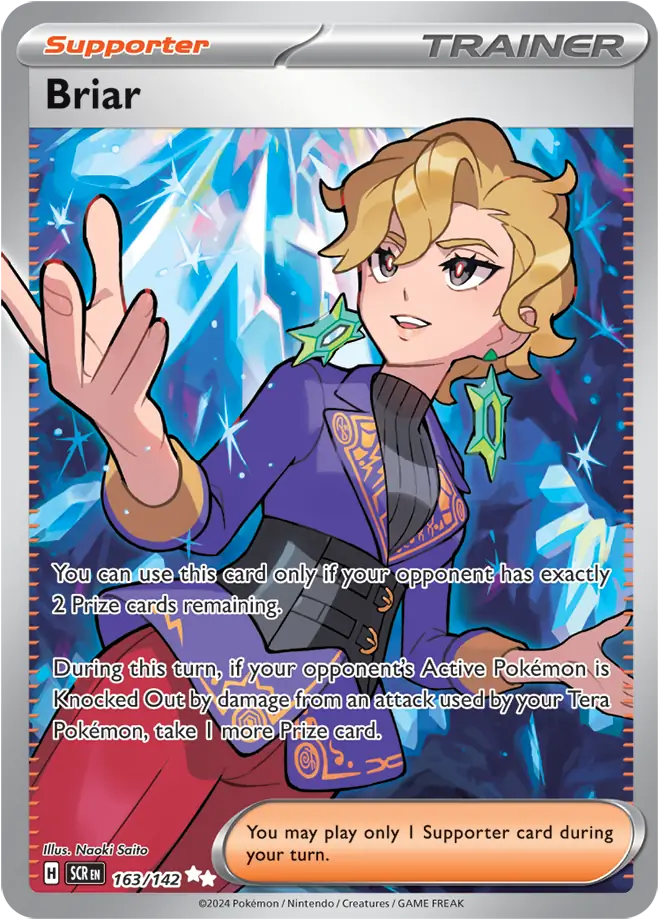 Pokemon Stellar Crown Briar #163
