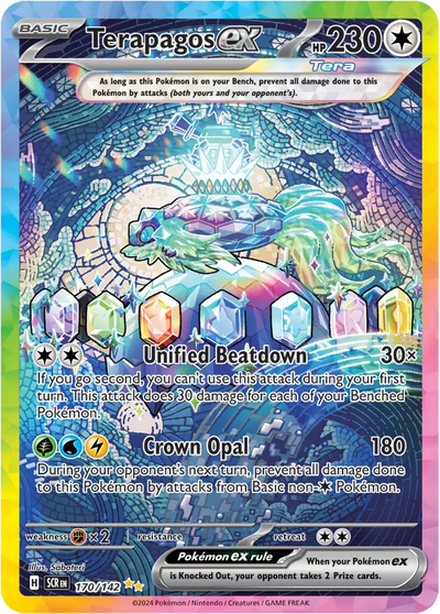 Pokemon Stellar Crown Terapagos #170