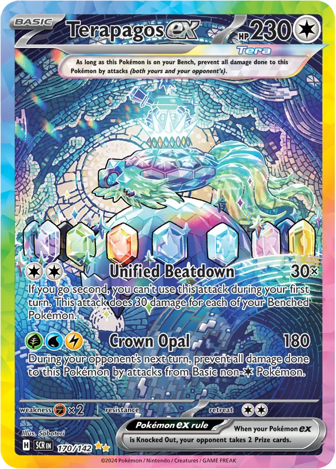 Pokemon Stellar Crown Terapagos #170