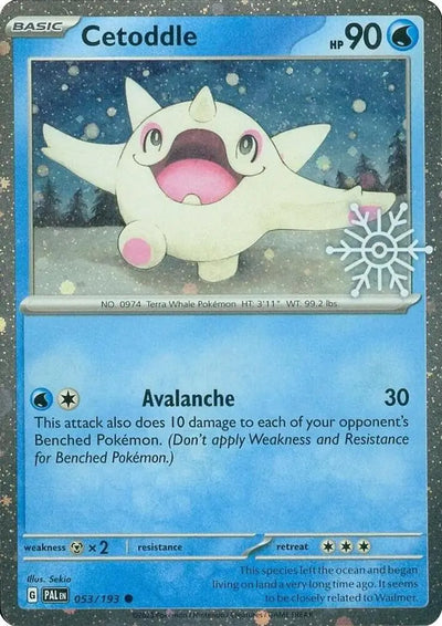 Pokemon Miscellaneous Promos Cetoddle Holiday Calendar #053