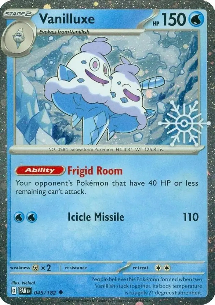 Pokemon Miscellaneous Promos Vanilluxe Holiday Calendar #045