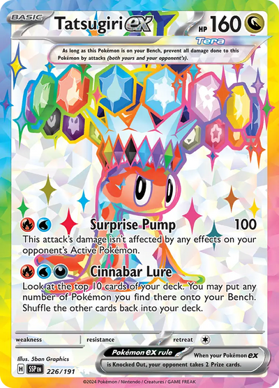 Pokemon Surging Sparks Tatsugiri #226