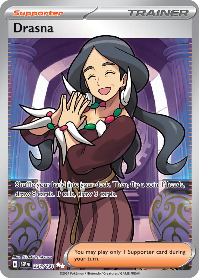 Pokemon Surging Sparks Drasna #231