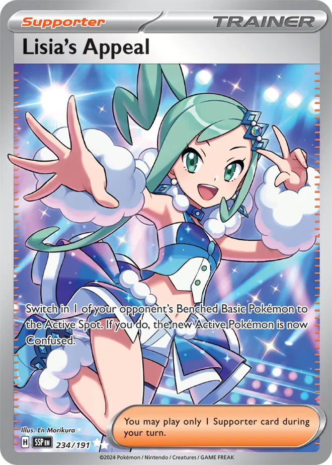 Pokemon Surging Sparks Lisia's Appeal #234