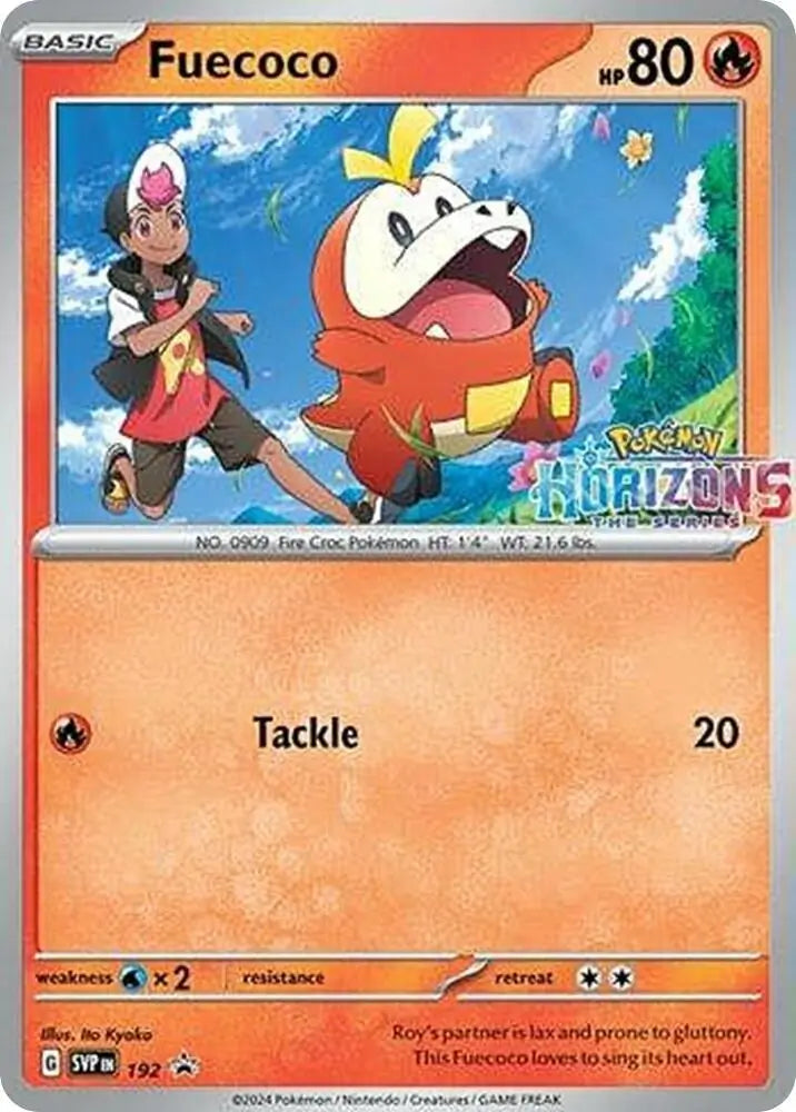 Pokemon Scarlet & Violet Promos Fuecoco #192