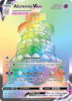 Pokemon Shining Fates Alcremie VMAX #073