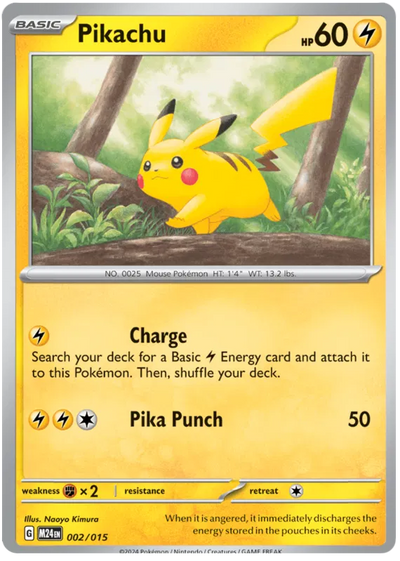 Pokemon Mcdonald's Dragon Discovery Pikachu #002