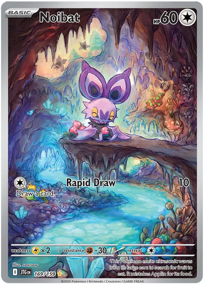 Pokemon Journey Together Noibat #169