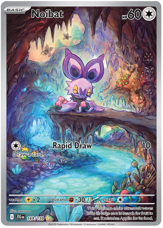 Pokemon Journey Together Noibat #169