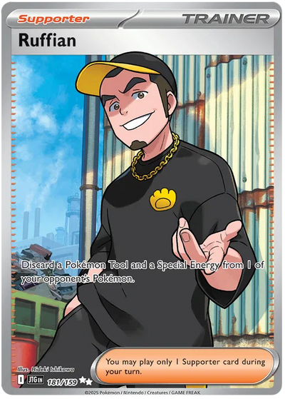 Pokemon Journey Together Ruffian #181