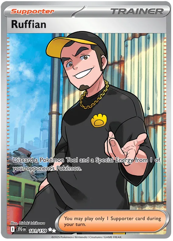 Pokemon Journey Together Ruffian #181
