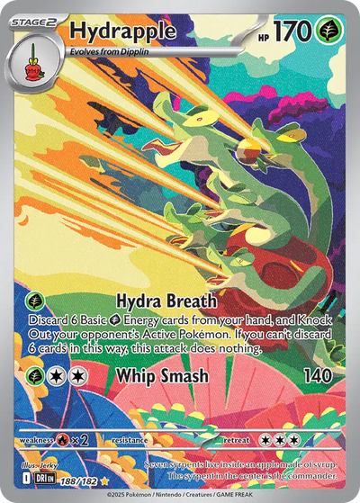 Pokemon Destined Rivals Hydrapple #188