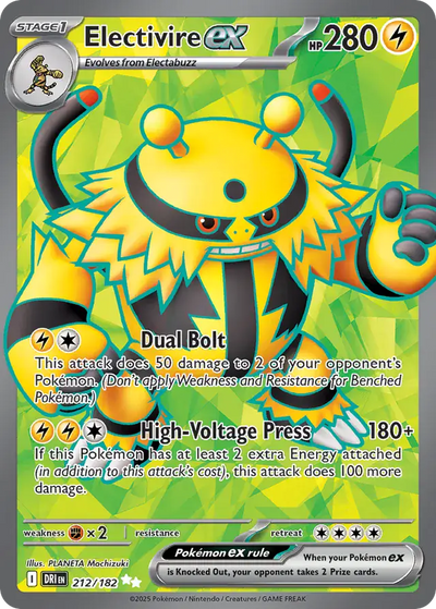 Pokemon Destined Rivals Electivire #212