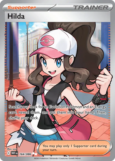 Pokemon White Flare Hilda #164