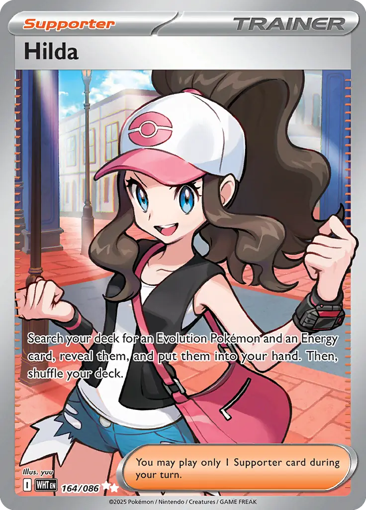 Pokemon White Flare Hilda #164