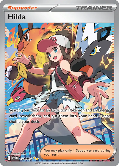Pokemon White Flare Hilda #171