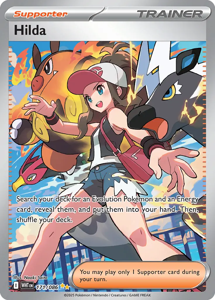Pokemon White Flare Hilda #171
