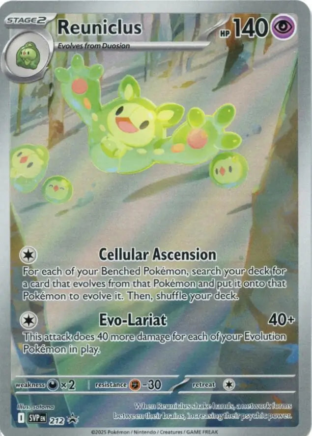 Pokemon Scarlet & Violet Promos Reuniclus #212
