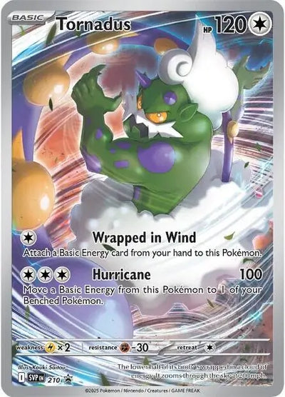 Pokemon Scarlet & Violet Promos Tornadus #210