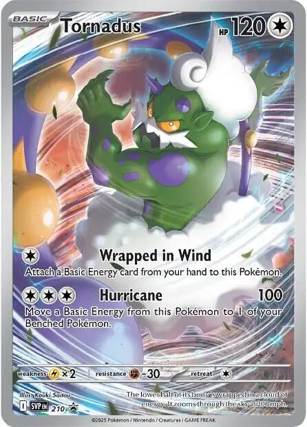 Pokemon Scarlet & Violet Promos Tornadus #210