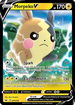 Pokemon Sword & Shield Morpeko V #079
