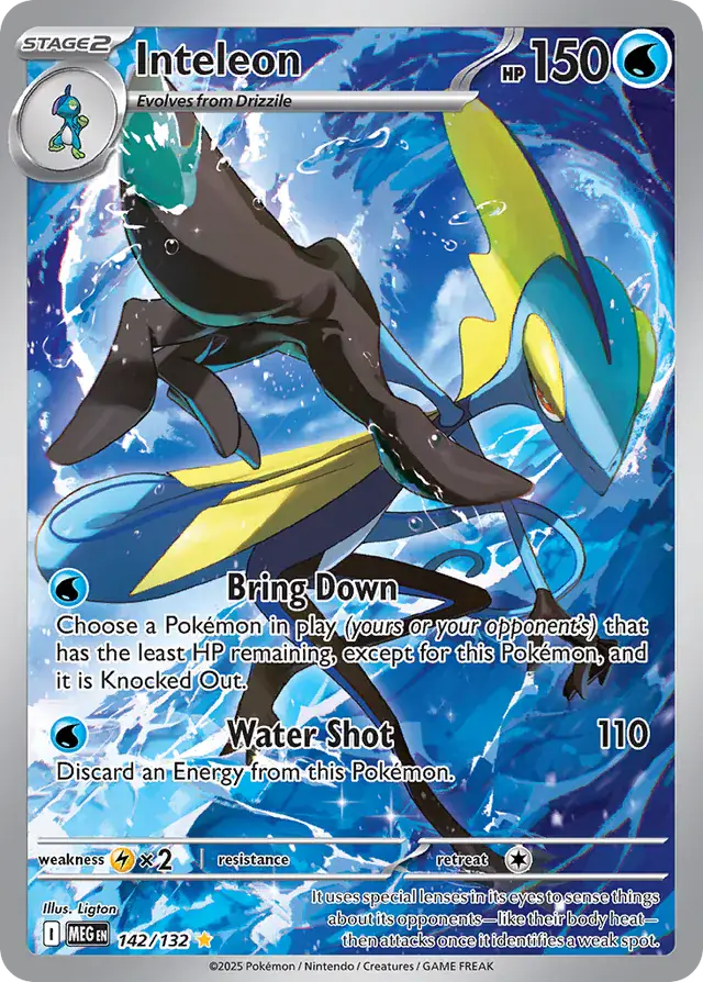 Pokemon Mega Evolution Inteleon #142