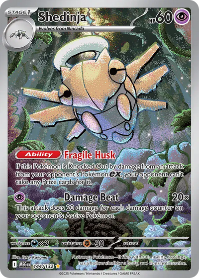 Pokemon Mega Evolution Shedinja #144