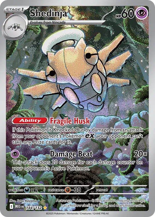 Pokemon Mega Evolution Shedinja #144