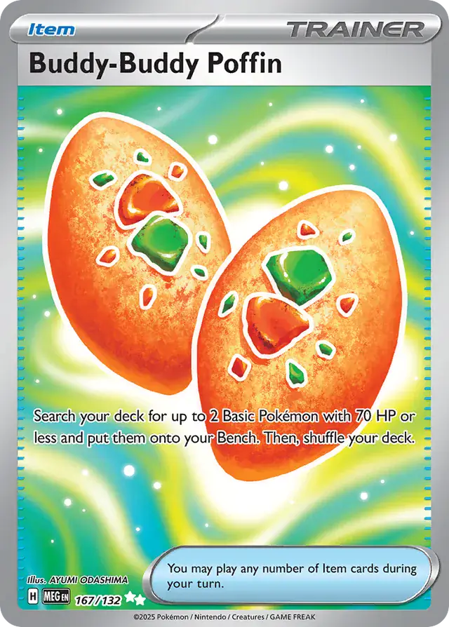 Pokemon Mega Evolution Buddy-Buddy Poffin #167
