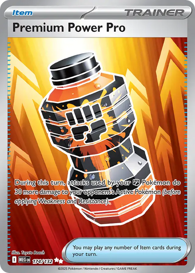 Pokemon Mega Evolution Premium Power Pro #174