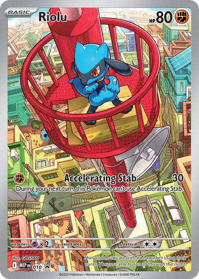 Pokemon Mega Evolution Promos Riolu #010