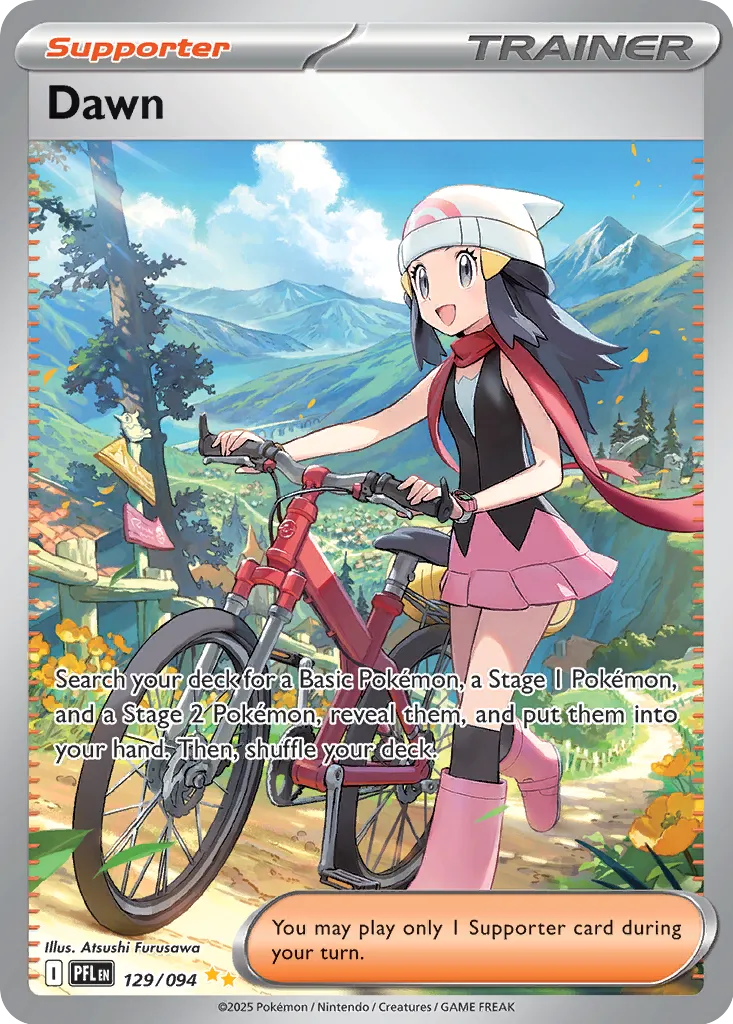 Pokemon Phantasmal Flames Dawn #129