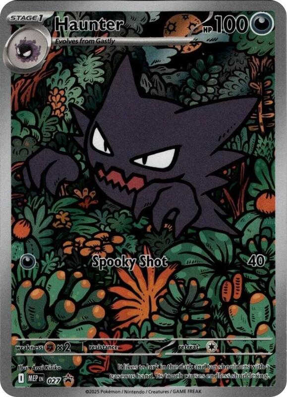 Pokemon Mega Evolution Promos Haunter #027