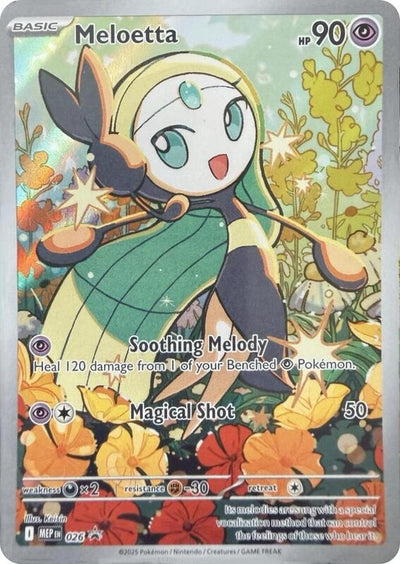 Pokemon Mega Evolution Promos Meloetta #026
