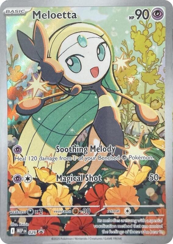 Pokemon Mega Evolution Promos Meloetta #026