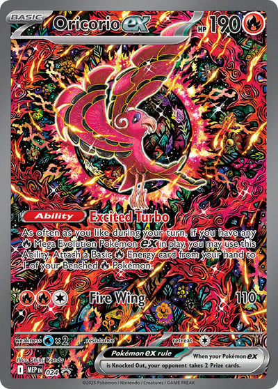 Pokemon Mega Evolution Promos Oricorio ex #024
