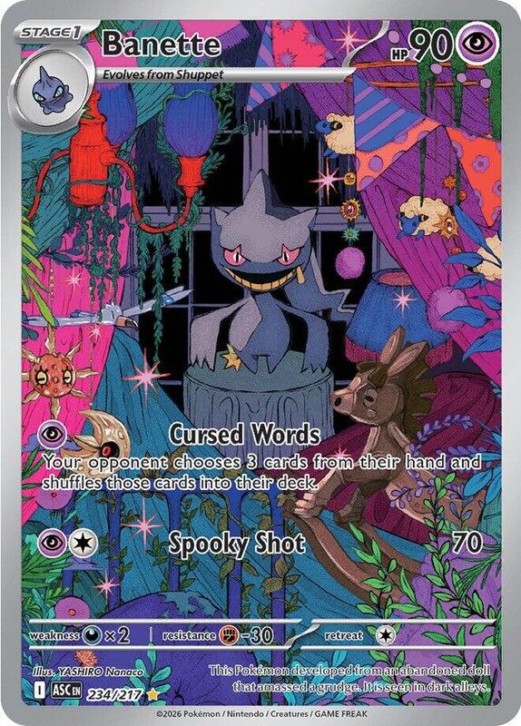 Pokemon Ascended Heroes Banette #234