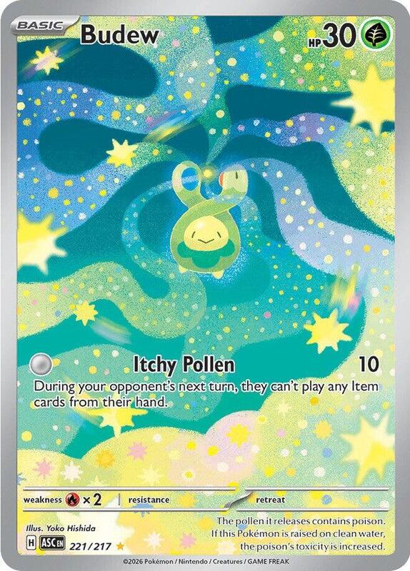 Pokemon Ascended Heroes Budew #221
