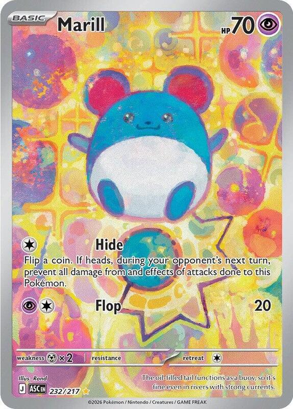 Pokemon Ascended Heroes Marill #232