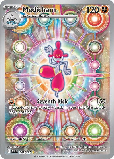 Pokemon Ascended Heroes Medicham #241