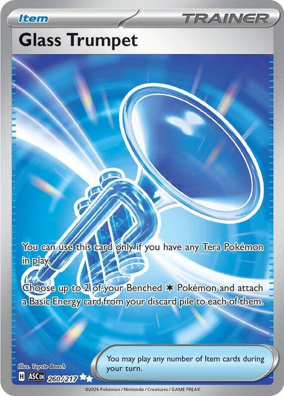 Pokemon Ascended Heroes Glass Trumpet #260